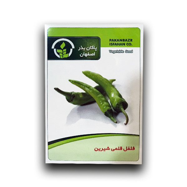 بذرفلفل شیرین پاکان بذر اصفهان کد ۲ وزن ۵۰۰ گرم